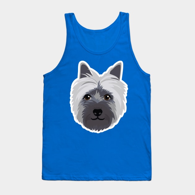 'Dougie' the Cairn Terrier Tank Top by giddyaunt